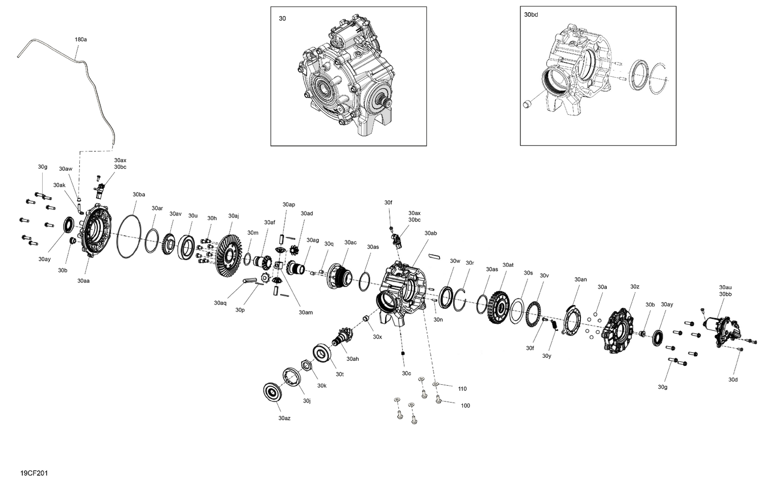 04- Drive - Front - Differential Parts