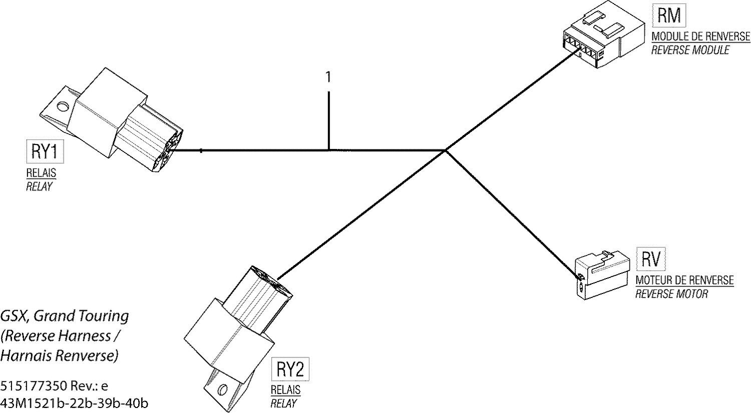 10- Electrical Harness Reverse_43M1540b