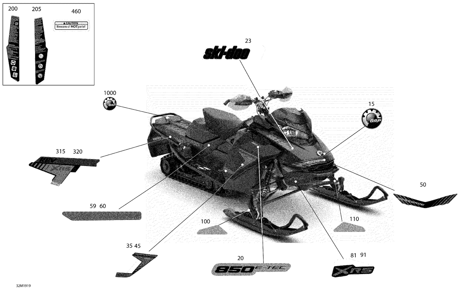 09- Decals - 900 ACE Turbo - Package XRS