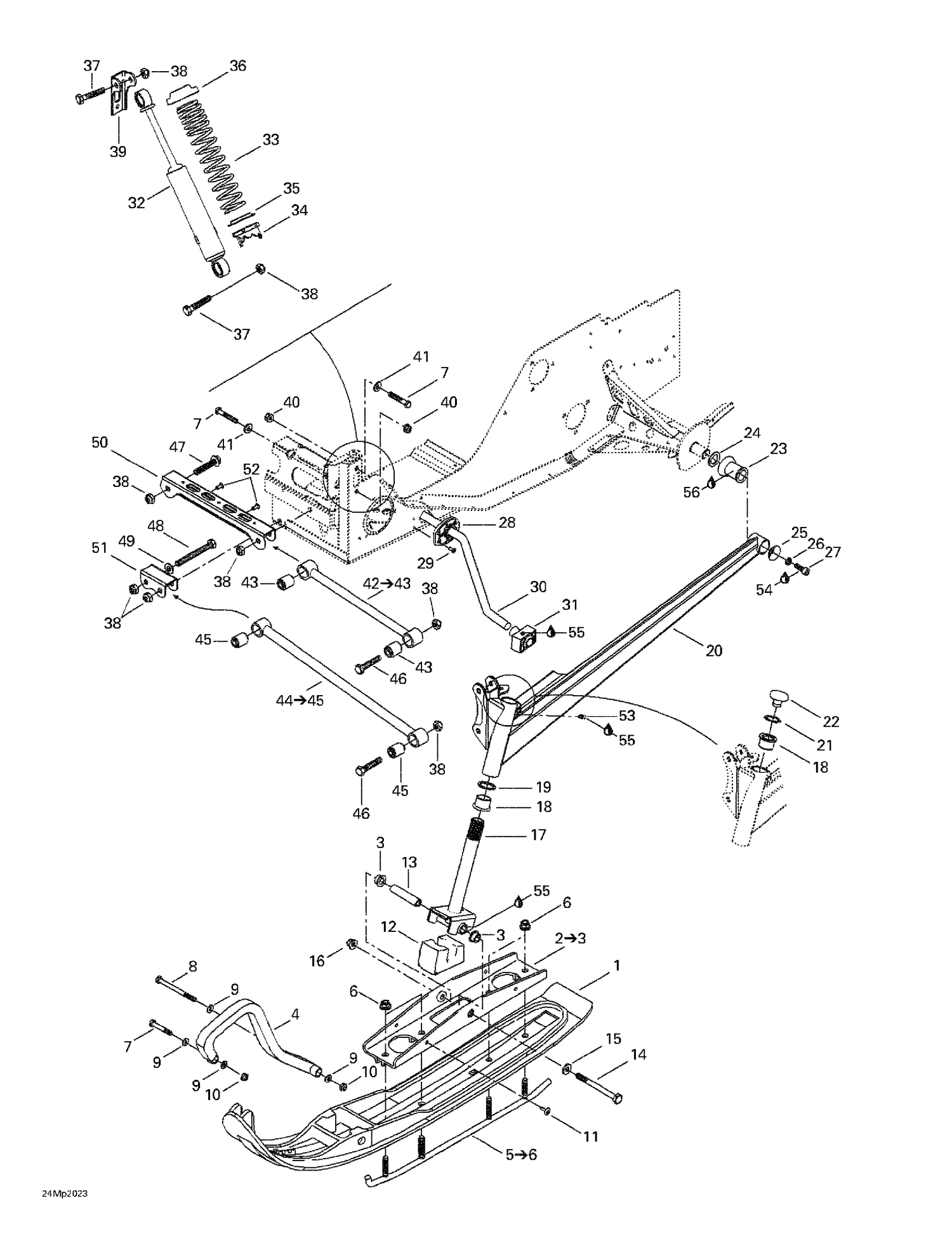 07- Front Suspension And Ski