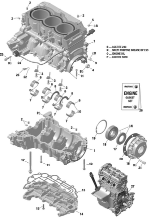 01- Crankcase Schematic