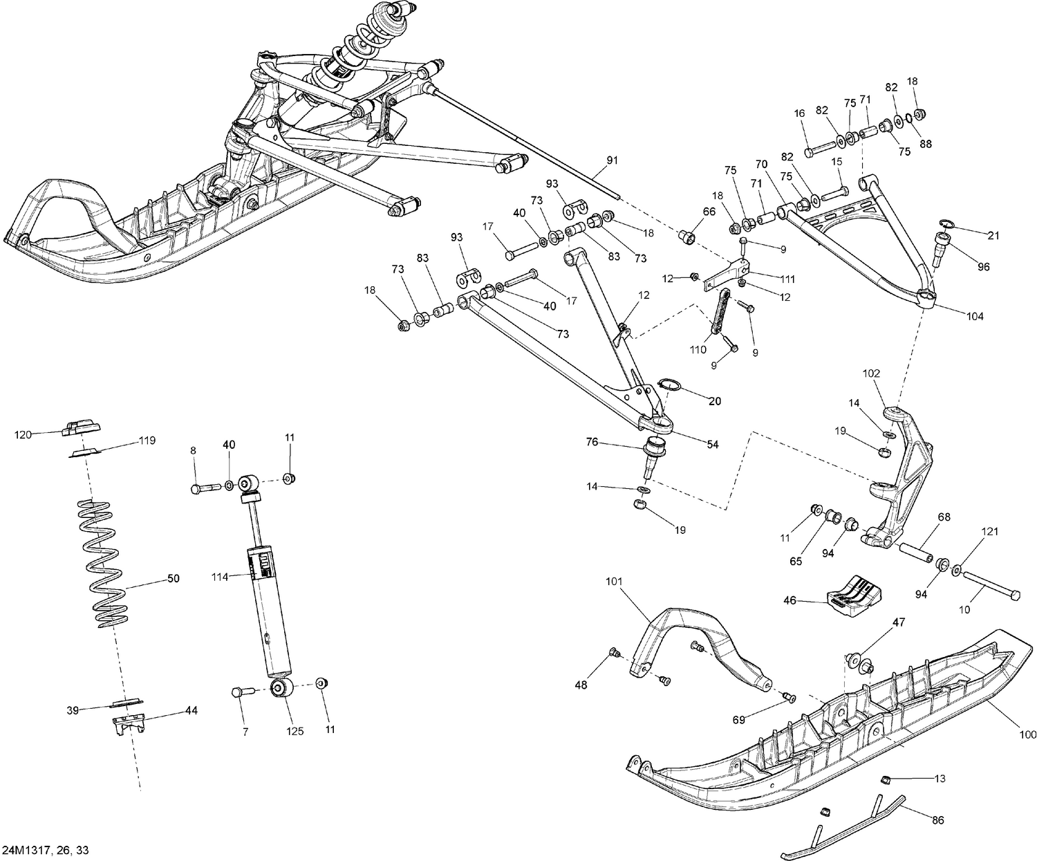 07- Front Suspension And Ski 600 (146)