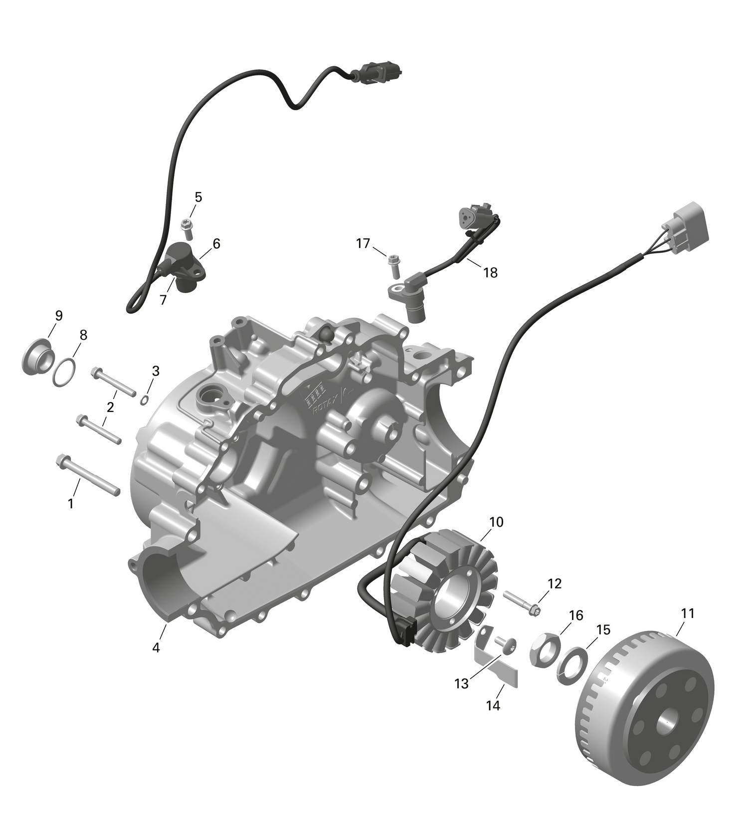01- ROTAX - Magneto and Electric Starter