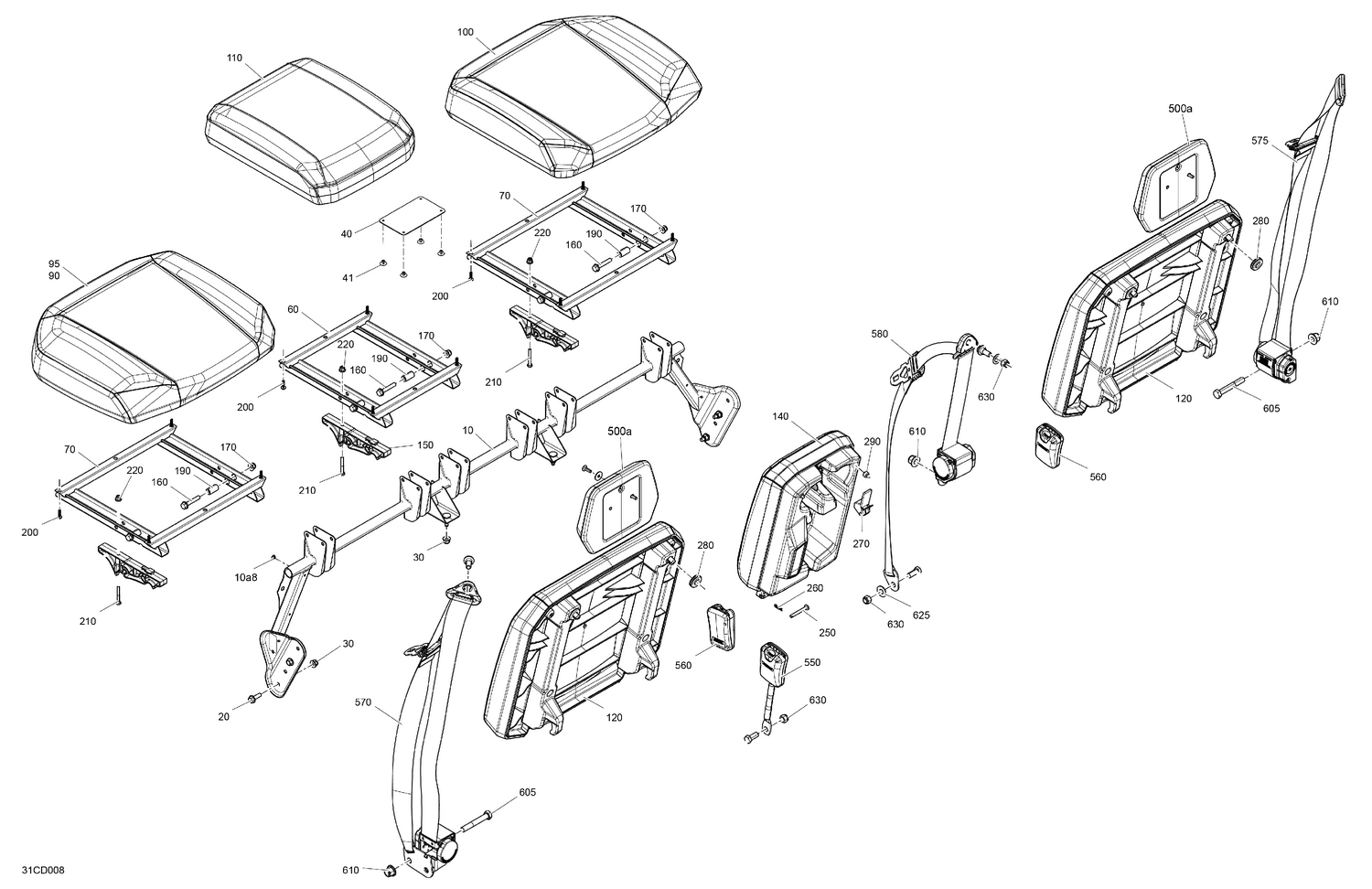07- Body - Seat - Rear Section