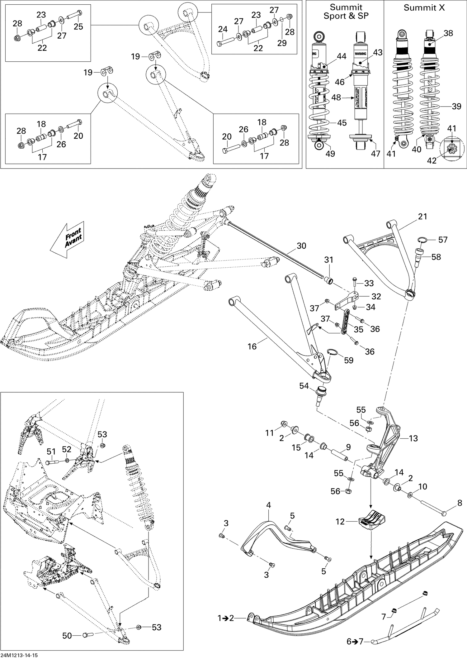 07- Front Suspension And Ski
