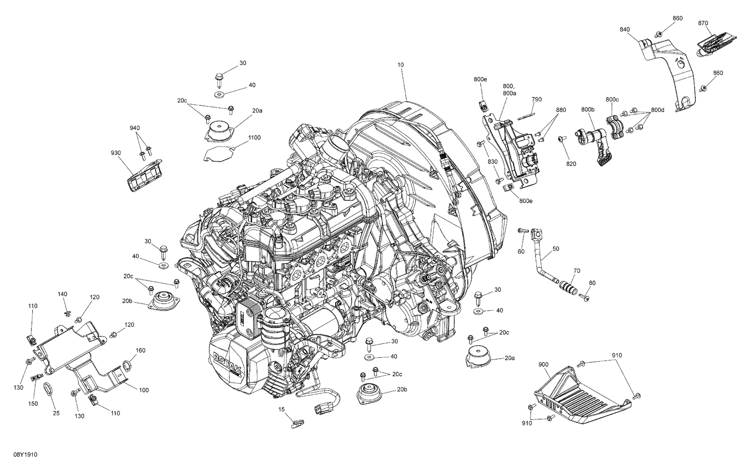01- Engine - Support - 900 ACE