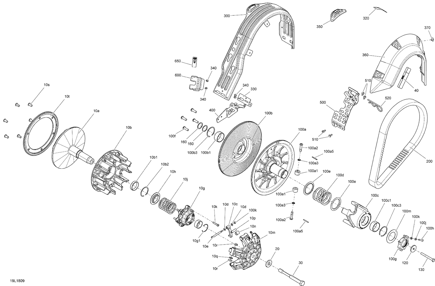 05- Pulley Tundra - 550F