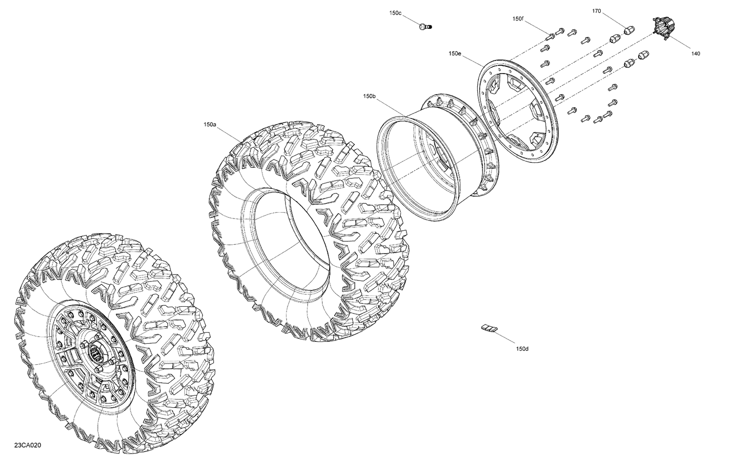 04- Drive - Rear Wheels - XDS