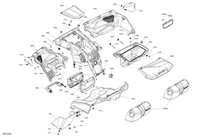 07- Body - Cab Interior - Dashboard Schematic