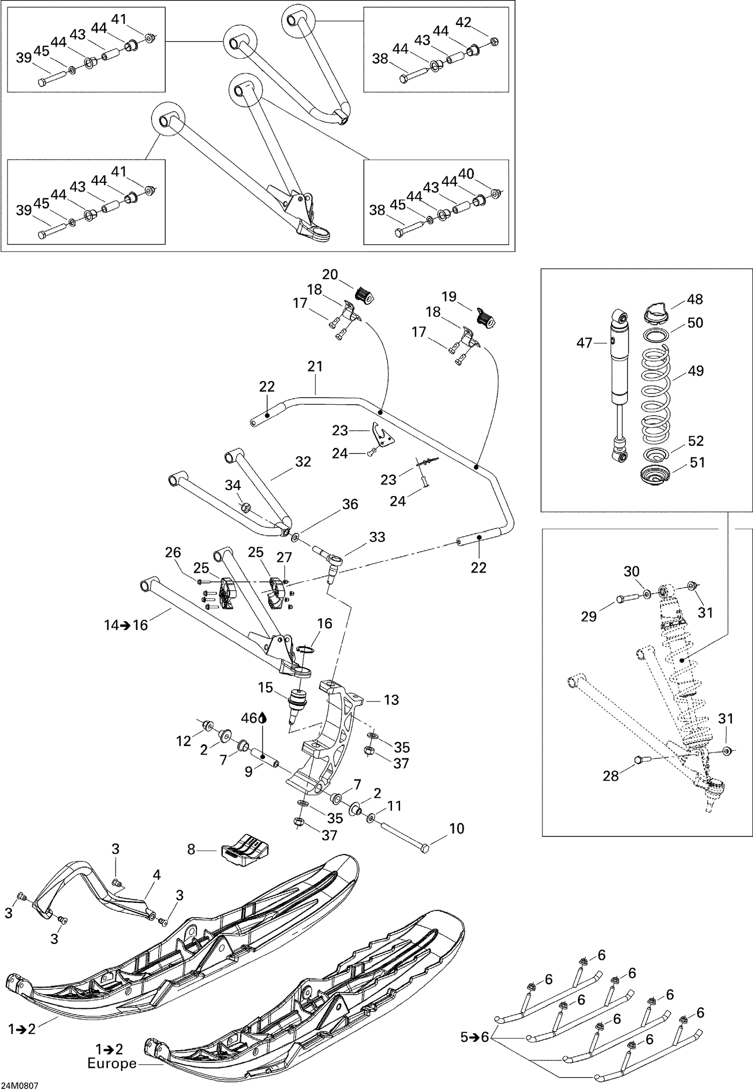 07- Front Suspension And Ski LTD