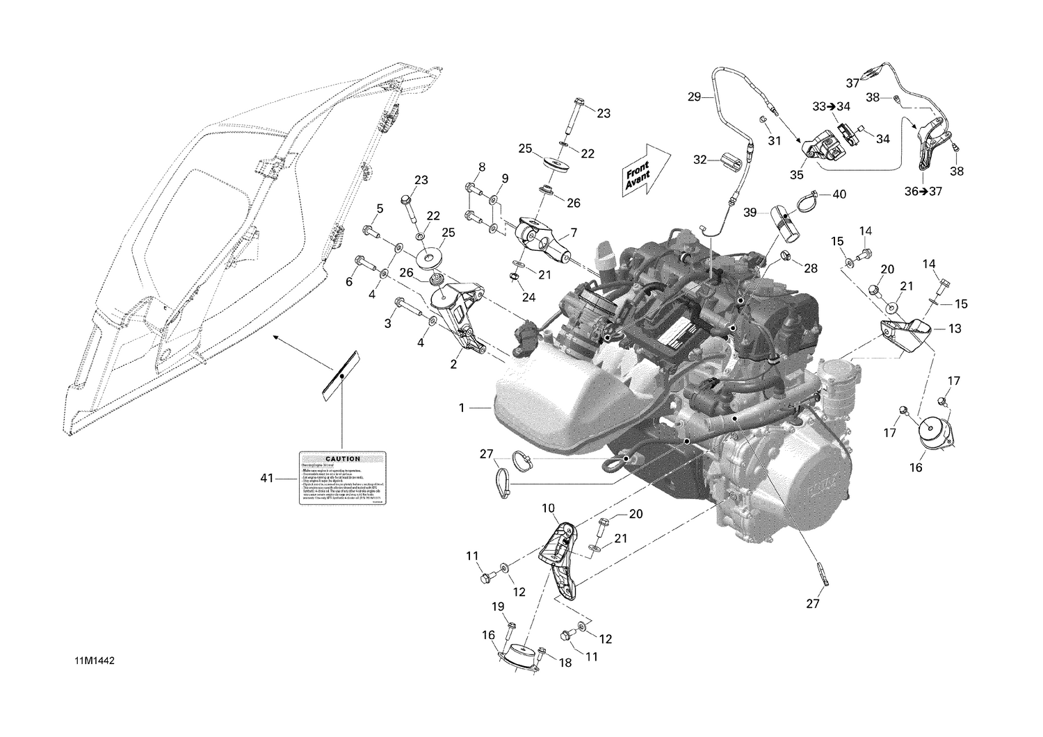 01- Engine And Engine Support