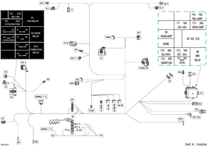 08- Electric - Main Harness - 710009540 Schematic