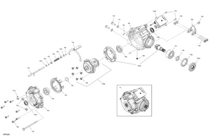 04- Drive - Front - Differential Parts Schematic