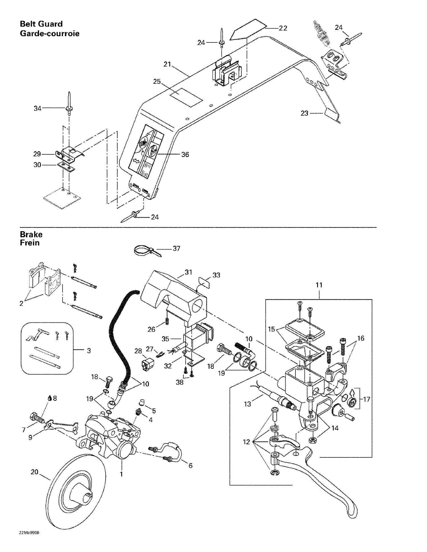 06- Hydraulic Brake And Belt Guard