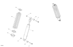 05- Suspension - Rear Shocks Schematic
