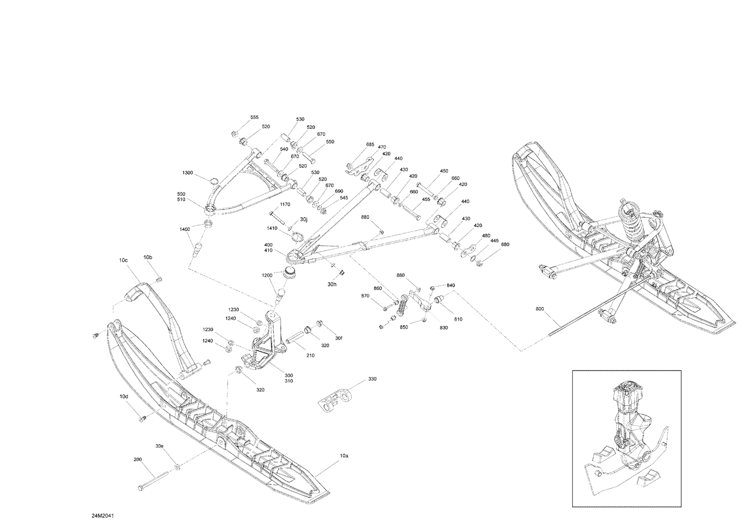07- Suspension, Front - System - Enduro