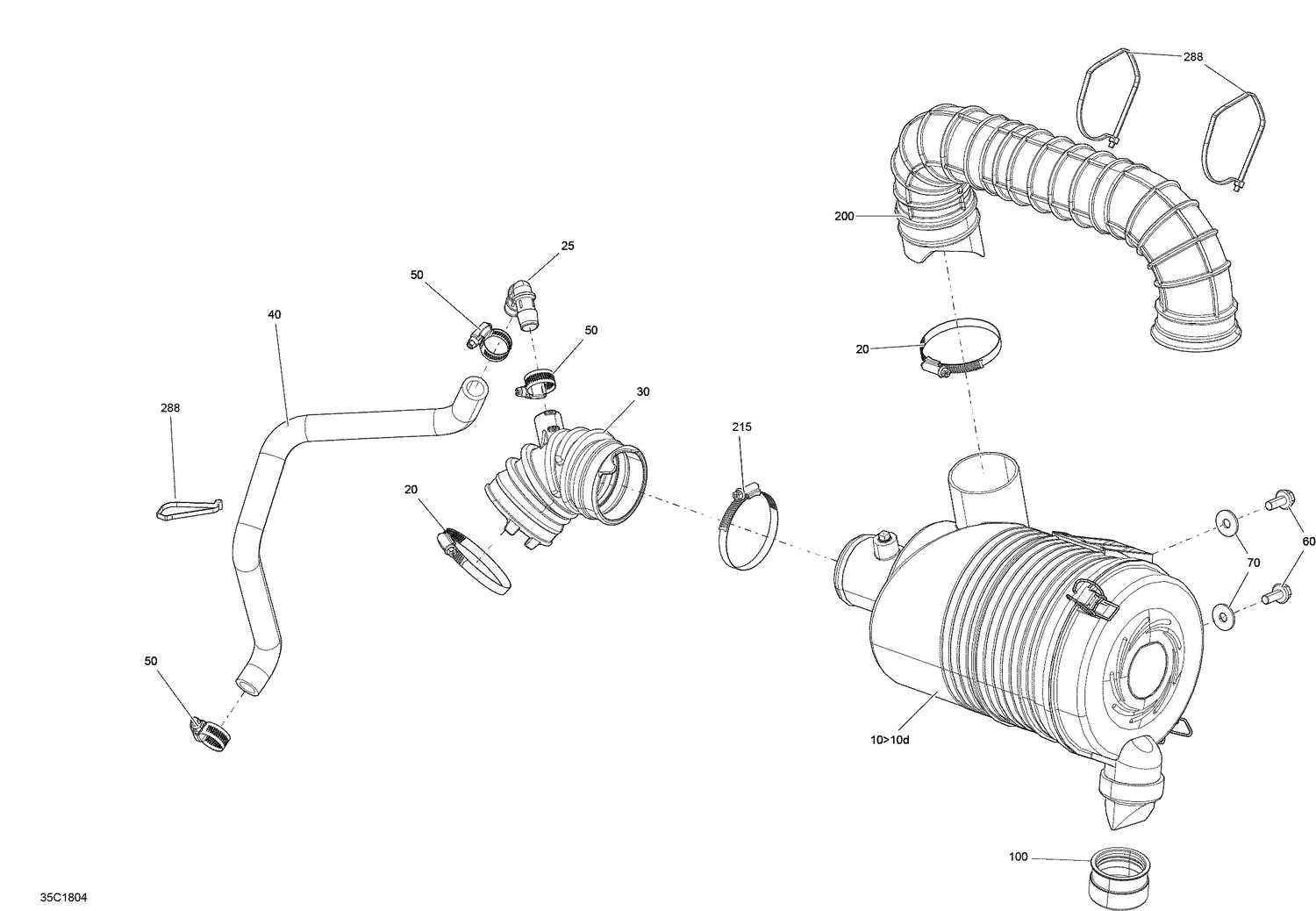 02- Air Intake Traxter