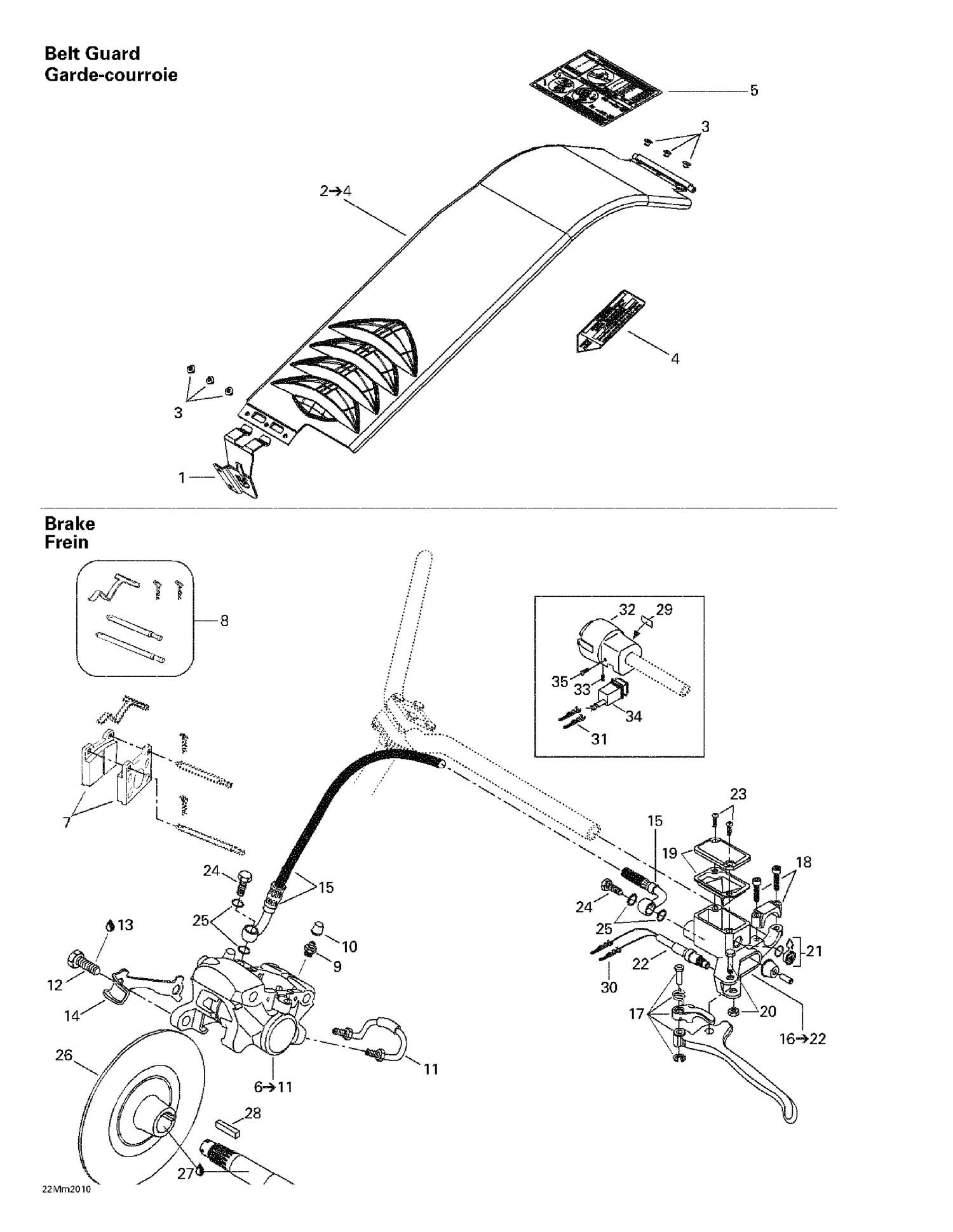 06- Hydraulic Brake And Belt Guard