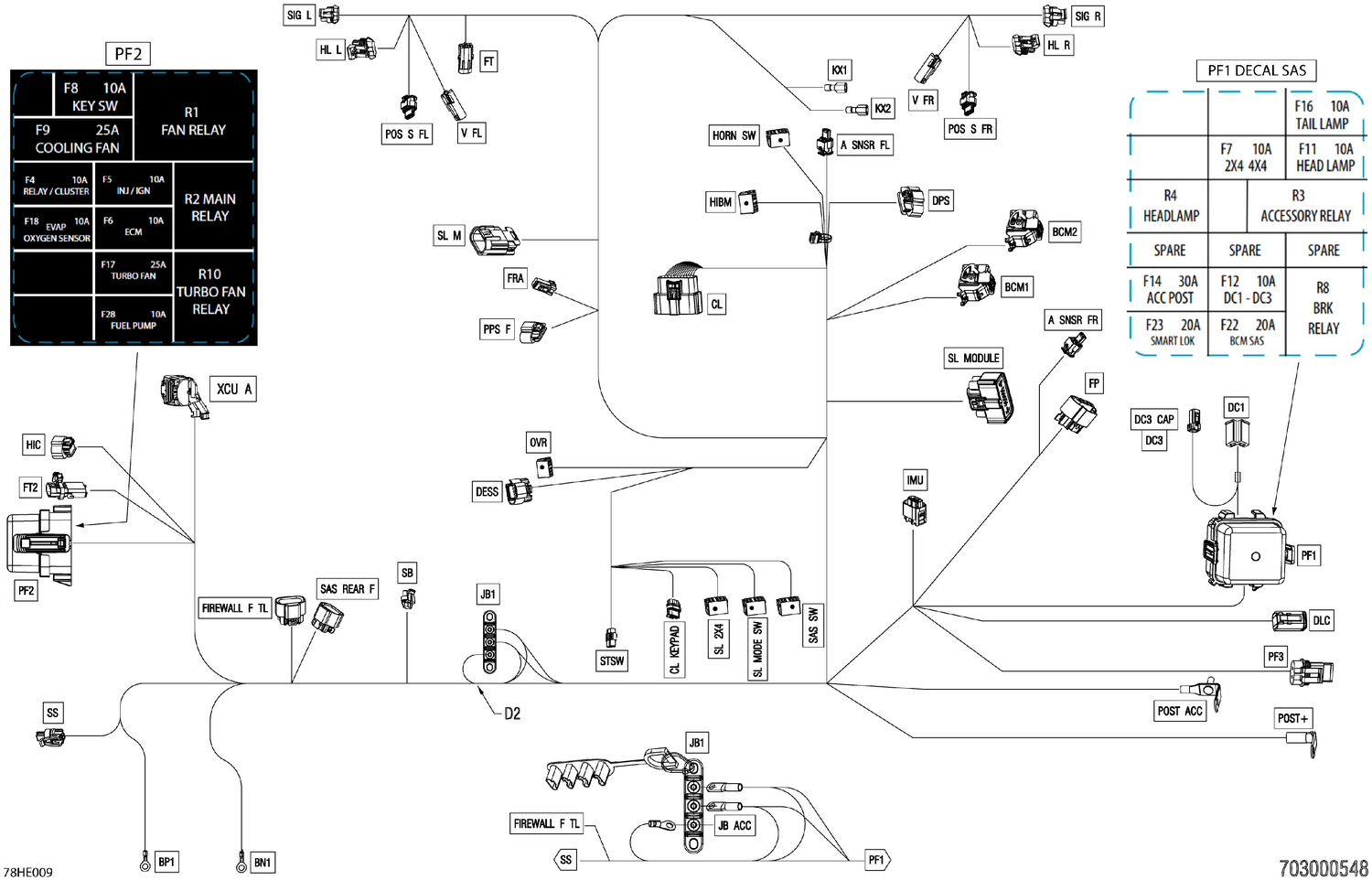 08- Electric - Main Harness - 710009874