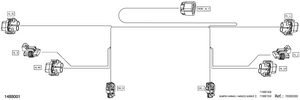 08- Electric - Front Wiring Harness - 710007250 Schematic