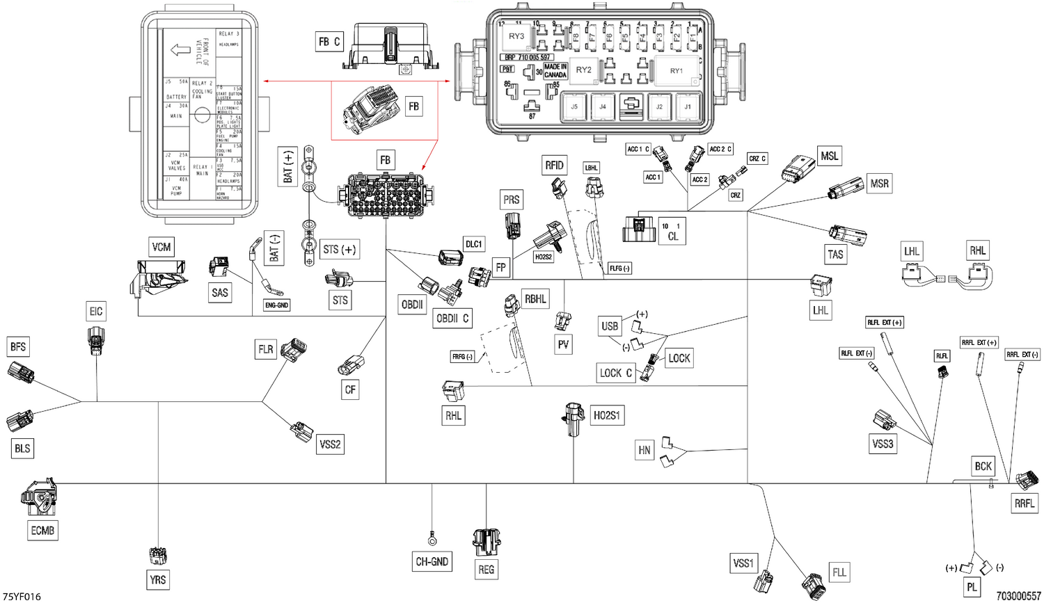 08- Electric - Main Harness - 710010333