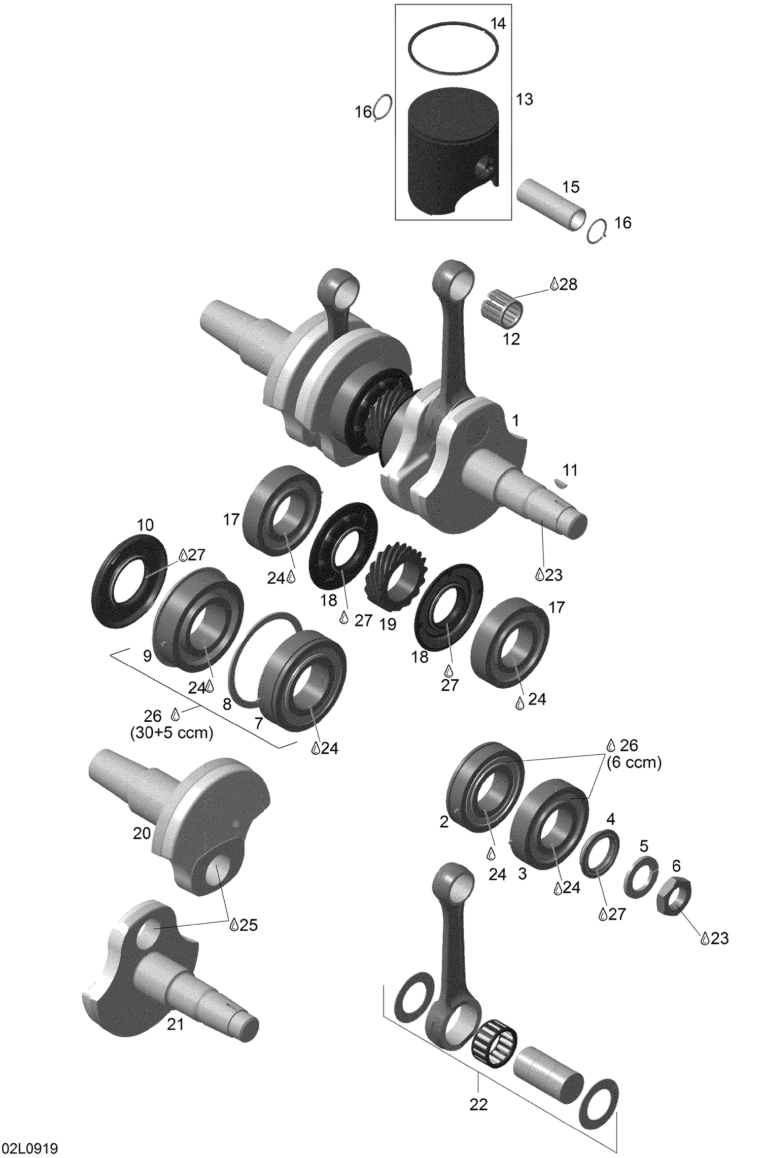 01- Crankshaft And Pistons