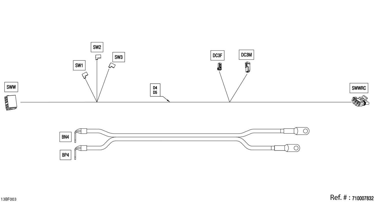 08- Electric - Winch Wiring Harness - 710007832
