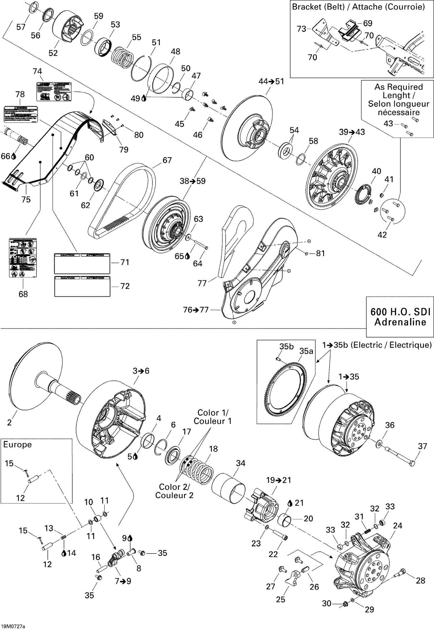 05- Pulley System 600 HO SDI