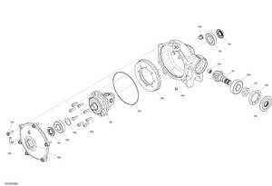07- Front Drive - Differential Parts - Cab Schematic