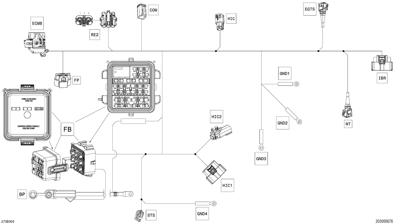 02- Electric - Main Harness - 278003815