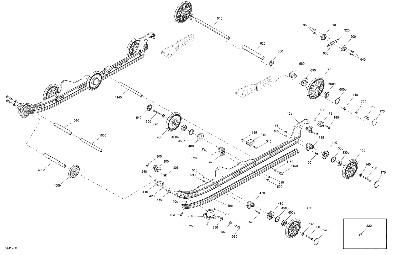 08- Rear Suspension - Sport - Lower Section