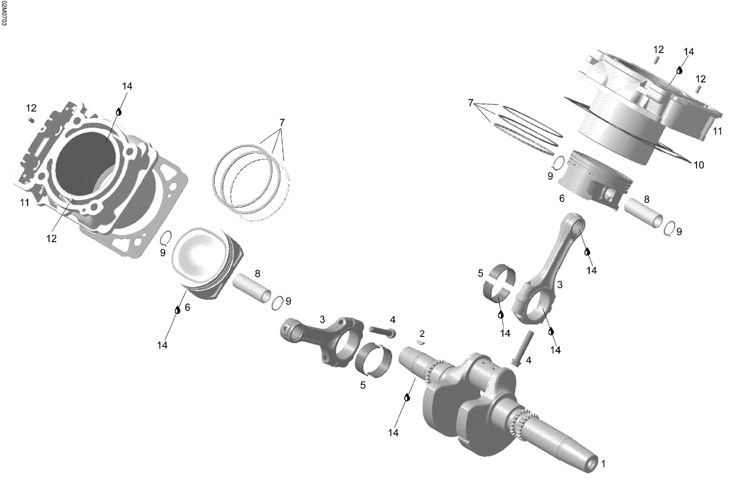 01- Crankshaft And Pistons