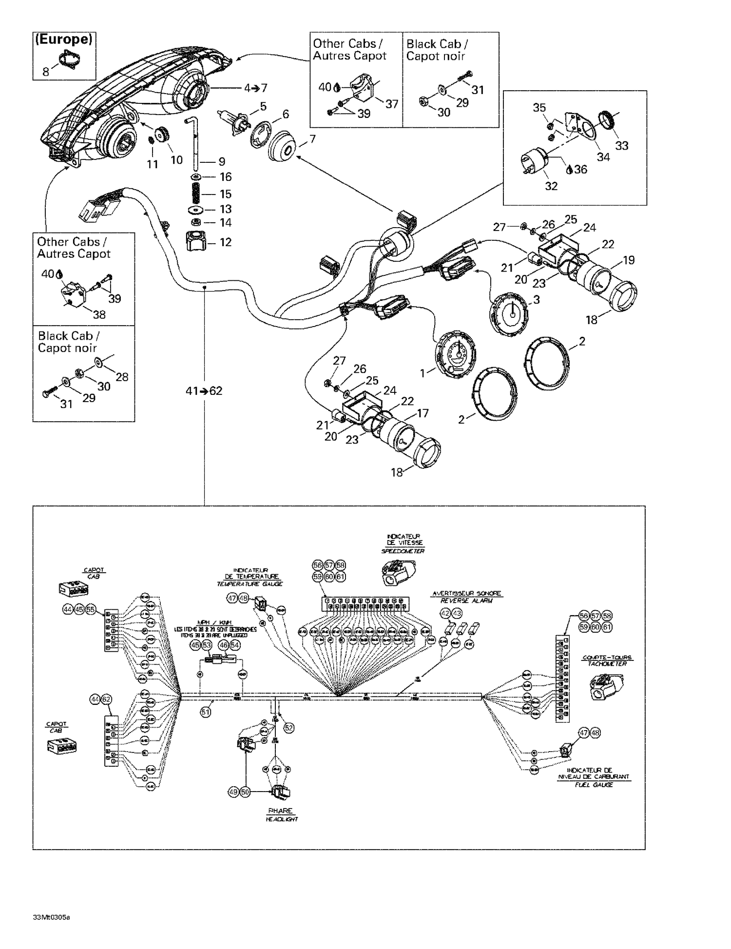 10- Electrical System - Hood