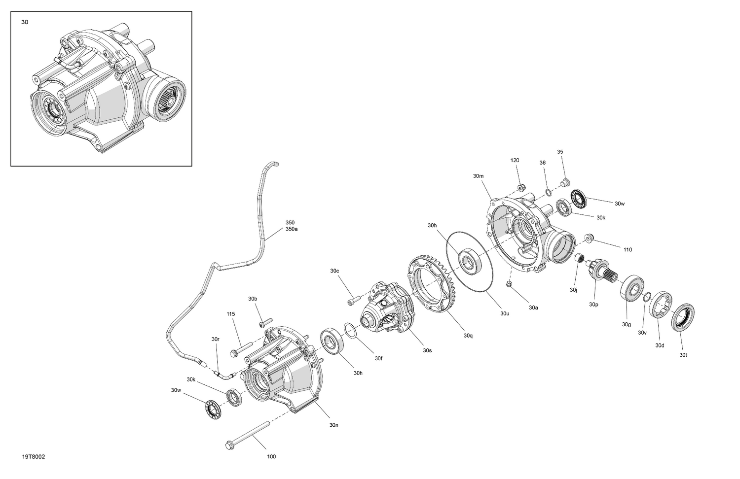 04- Drive - Front - Differential Parts