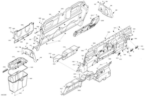 07- Cab Interior - Back Wall Schematic