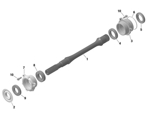 01- Rotax - Drive Shaft Schematic