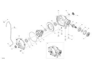 04- Drive - Front - Differential Parts Schematic