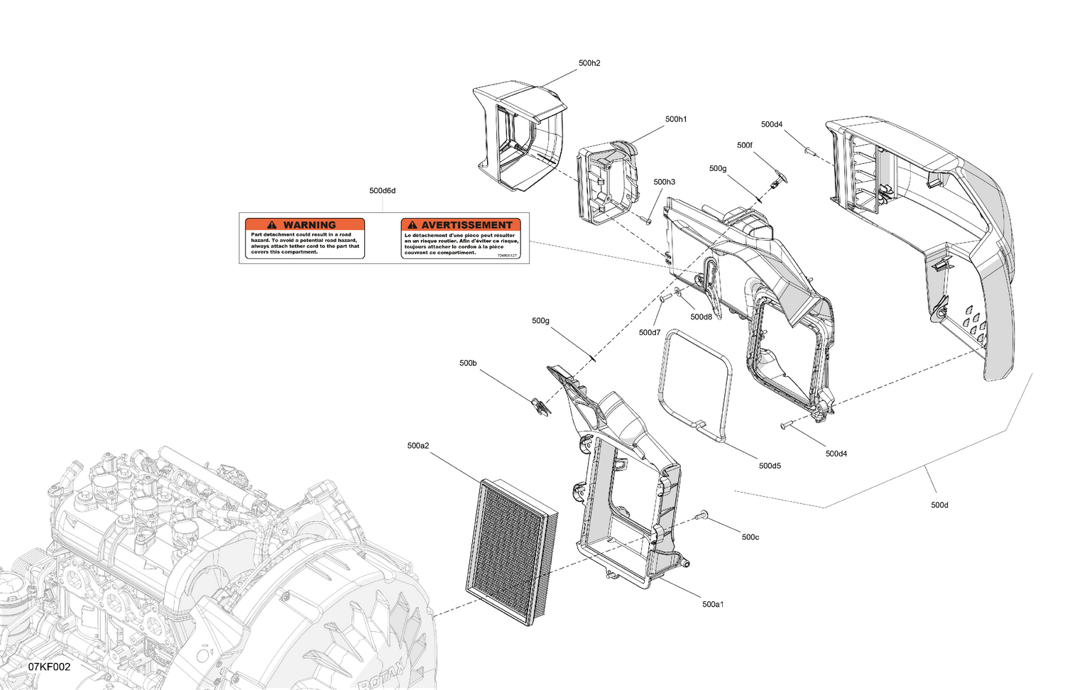 02- Engine - RH Air Intake