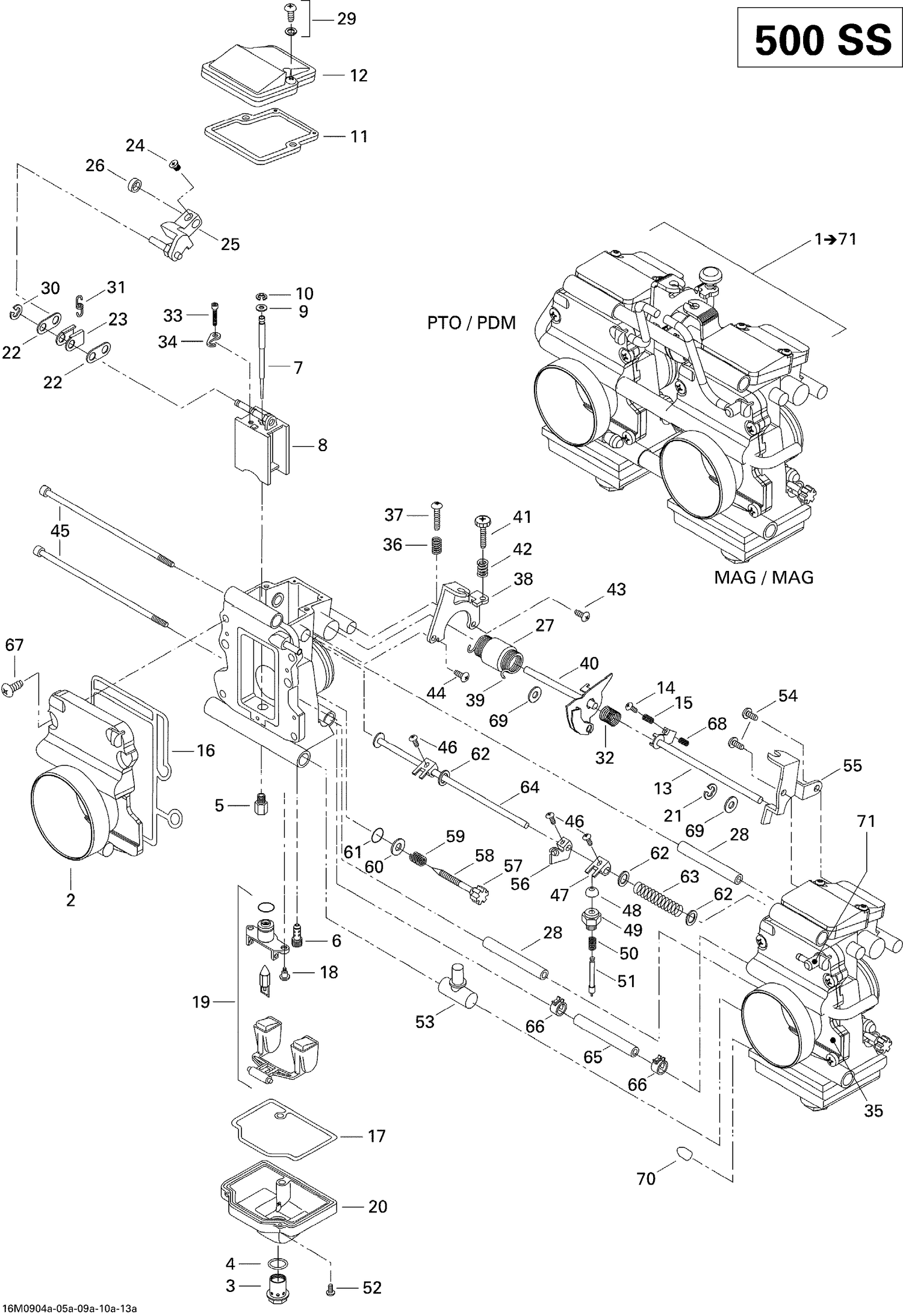 02- Carburetor 500SS