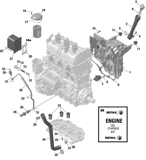 01- Rotax - Engine Lubrication Schematic