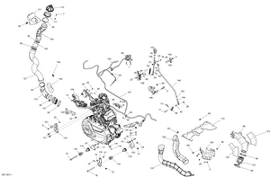 01- Engine And Engine Support - Xmr Schematic