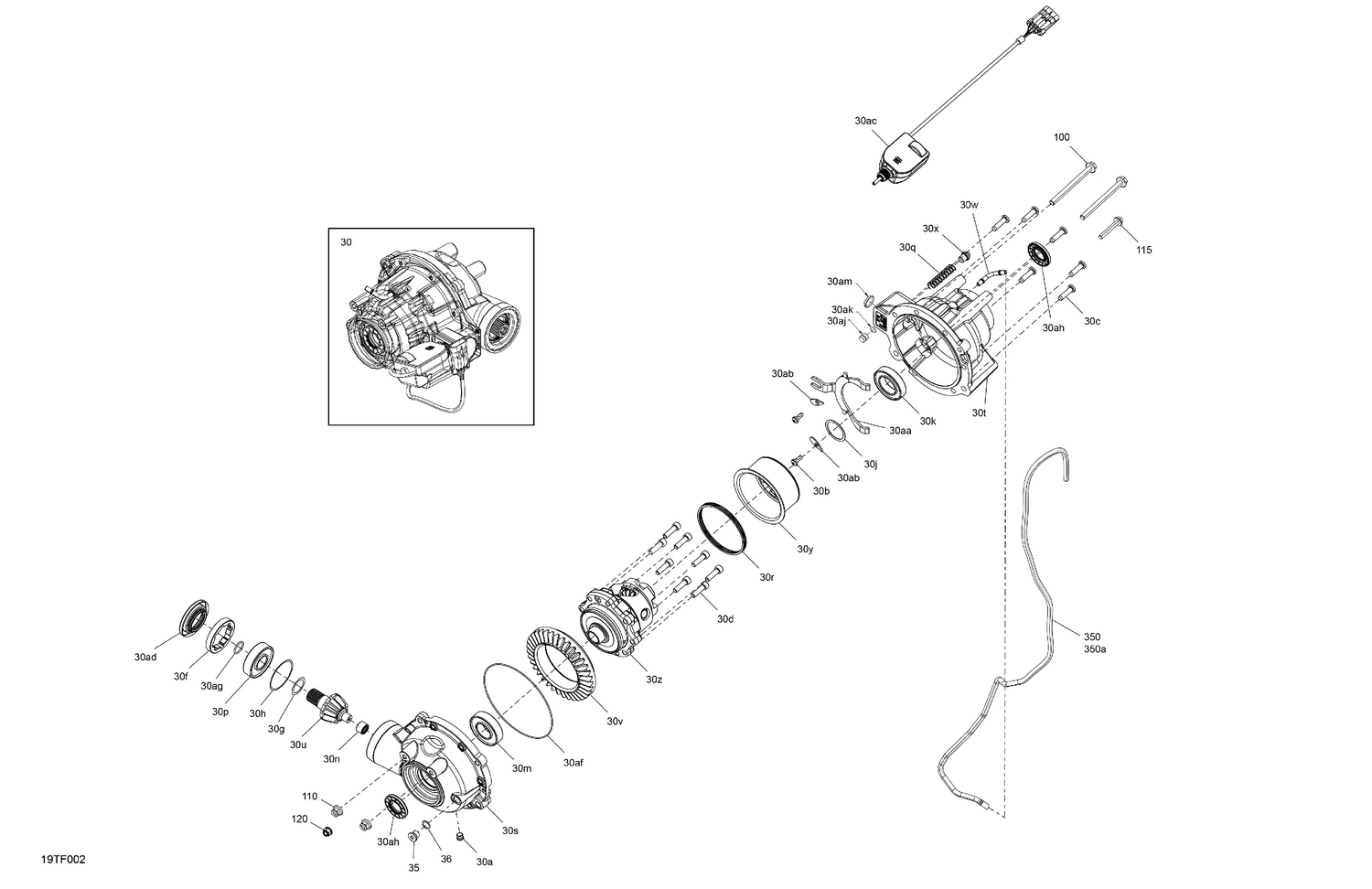 04- Drive - Front - Differential Parts