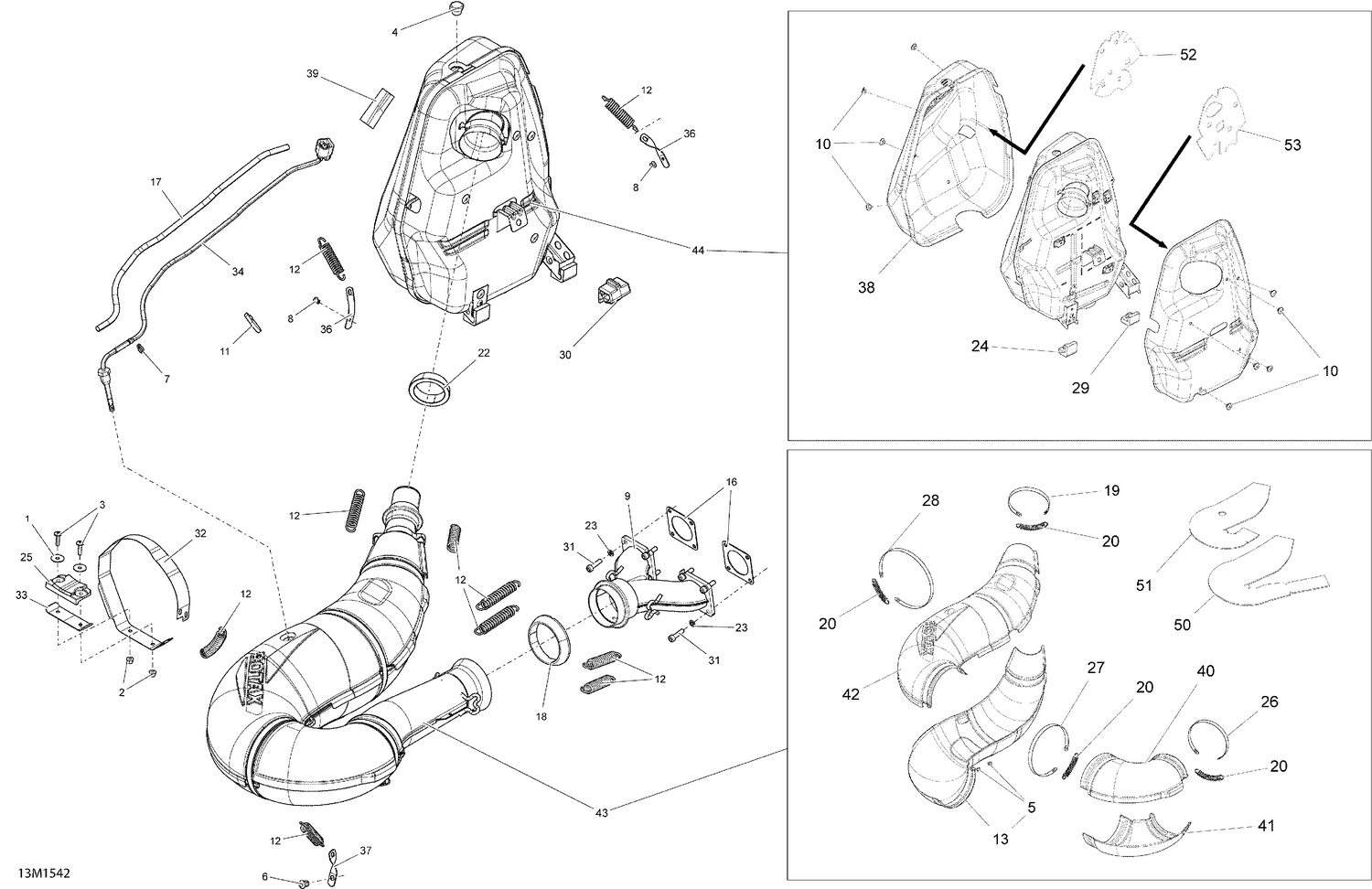 01- Exhaust System _13M1542