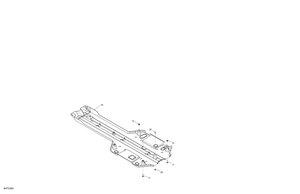 07- Body - Skid Plate And Bumper Schematic