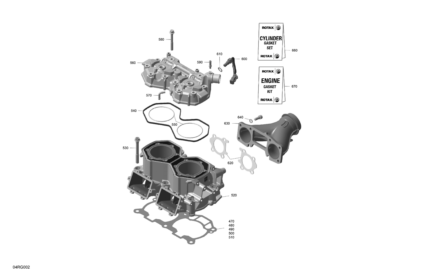01- ROTAX - Cylinder