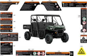 07- Body - Warning Decals Schematic