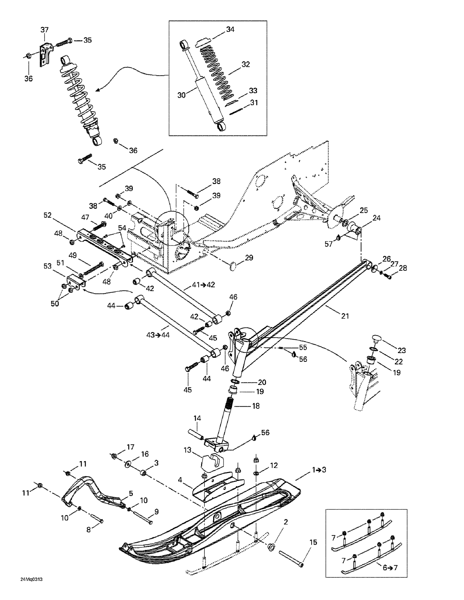 07- Front Suspension And Ski
