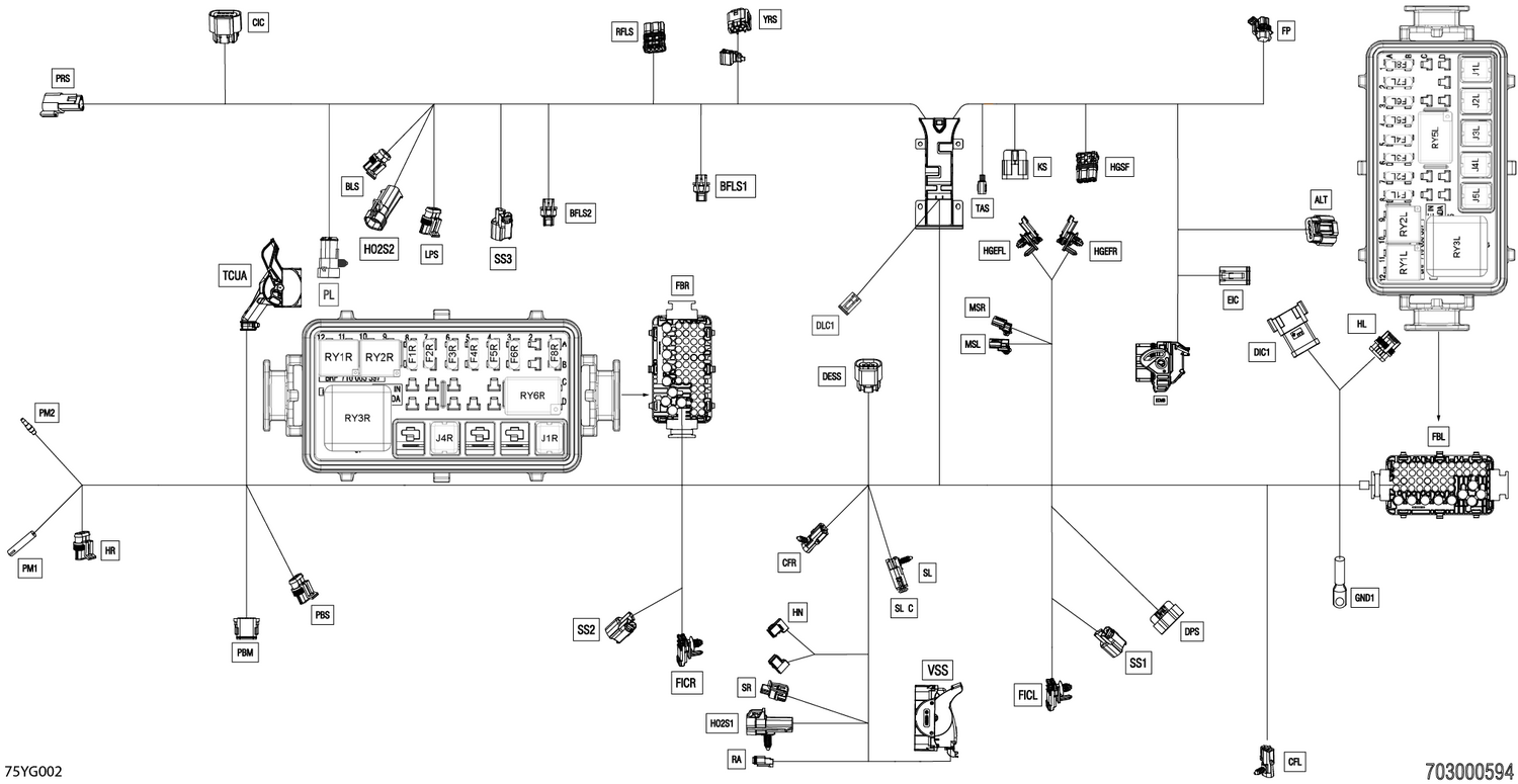 08- Electric - Main Harness - 710010547