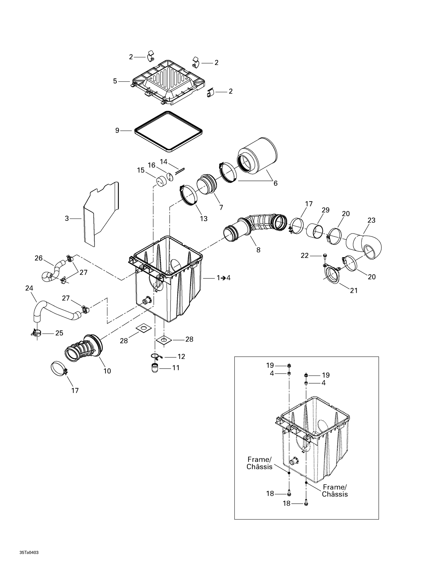 02- Air Intake Silencer