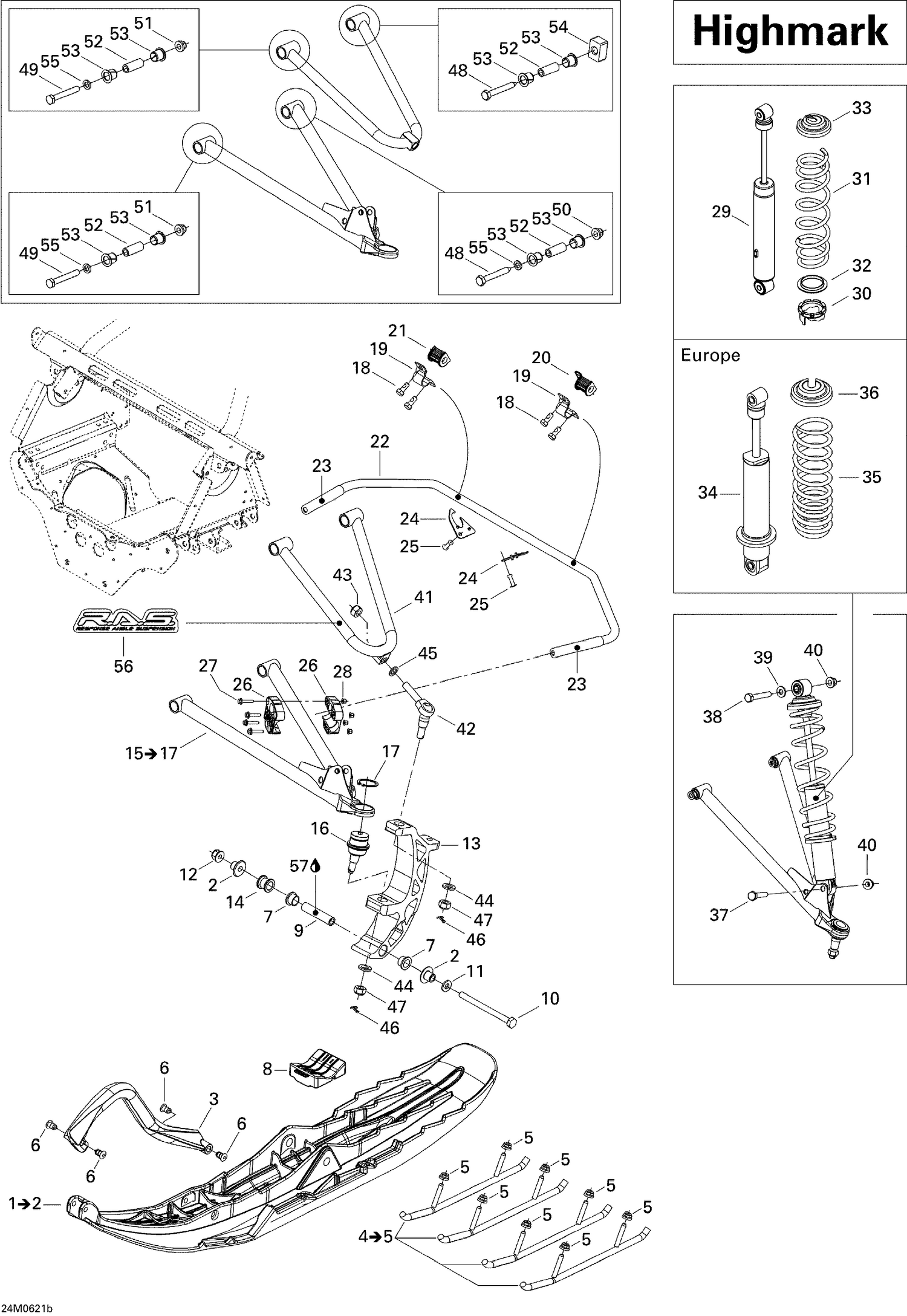 07- Front Suspension And Ski HM